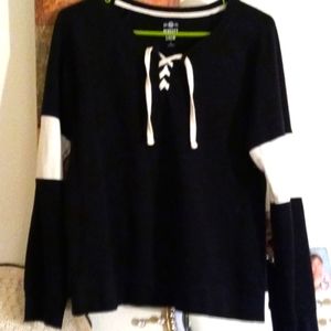 Crew Neck Sleeve Women's Top